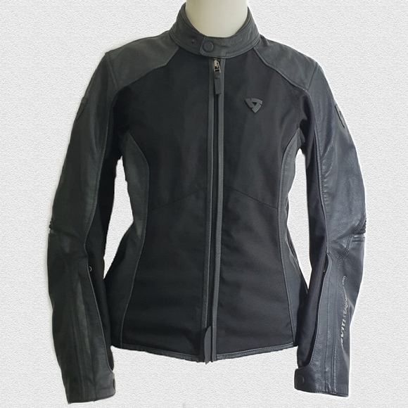 Rev'It! Women's Motorcycle Leather and Textile Ignite 2 Jacket Size L - Picture 2 of 12